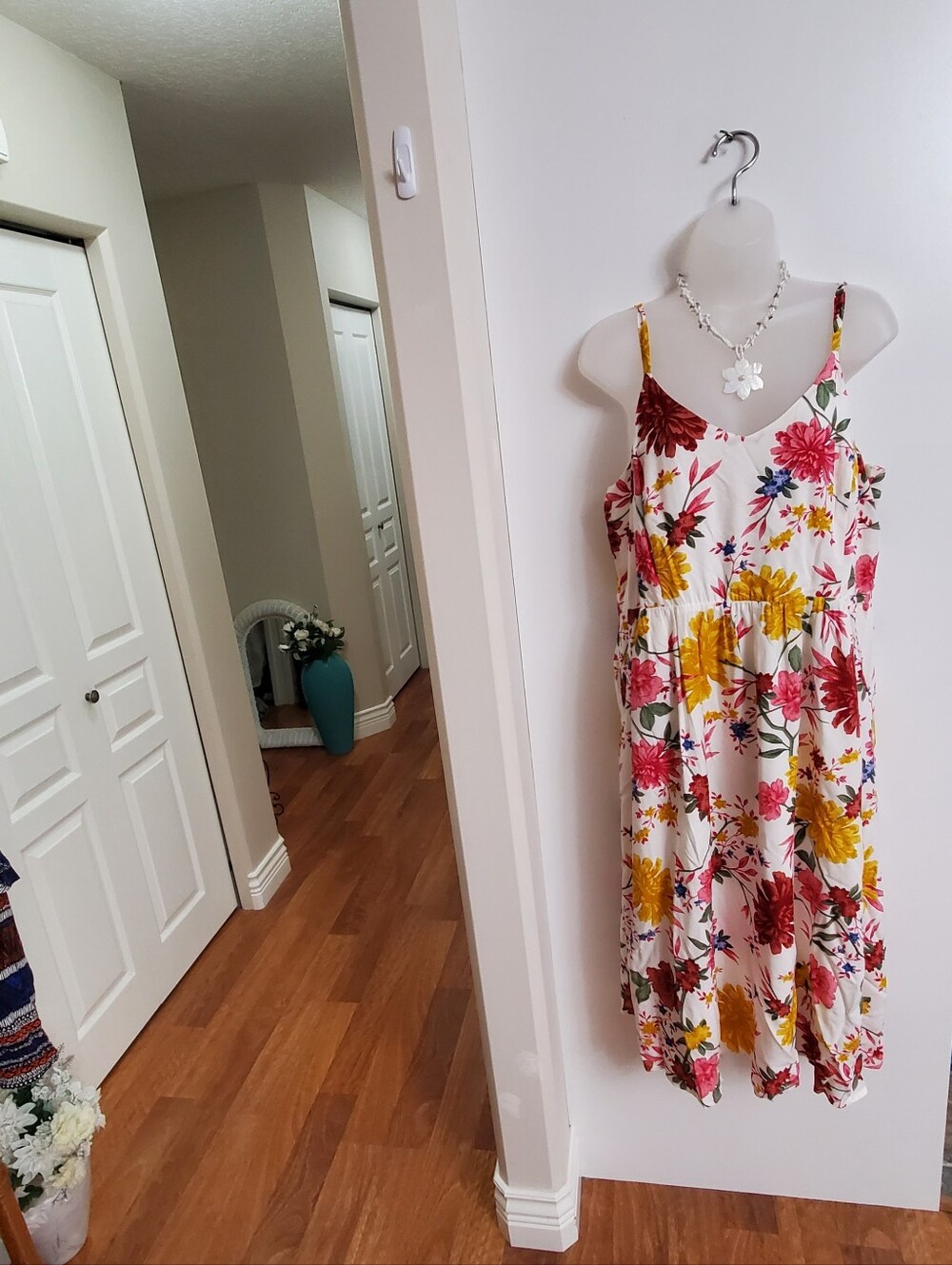 Old Navy Floral Midi Sundress XL
